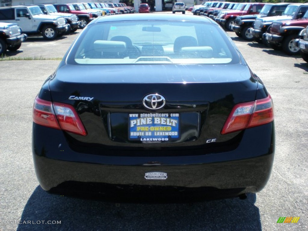 2007 Camry CE - Black / Ash photo #6