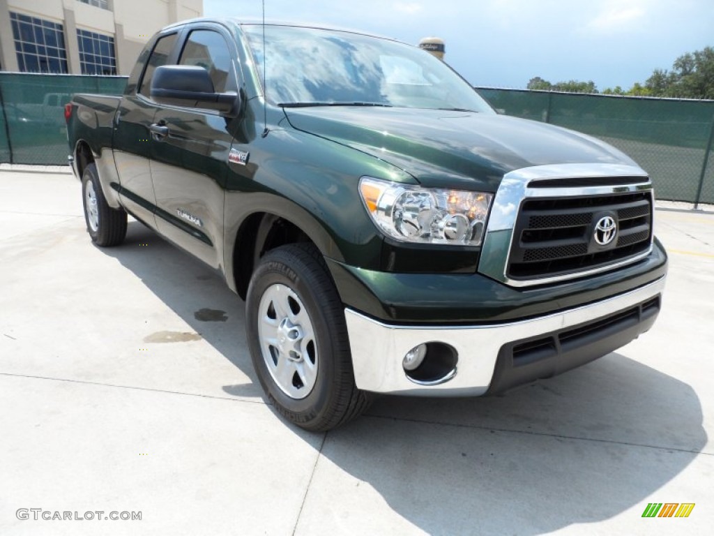 2011 Tundra Double Cab - Spruce Green Mica / Sand Beige photo #1