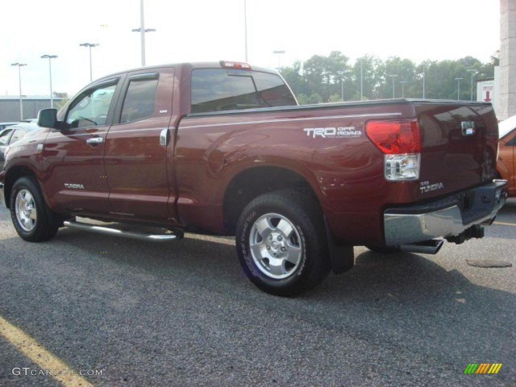 2010 Tundra Double Cab - Salsa Red Pearl / Graphite Gray photo #4