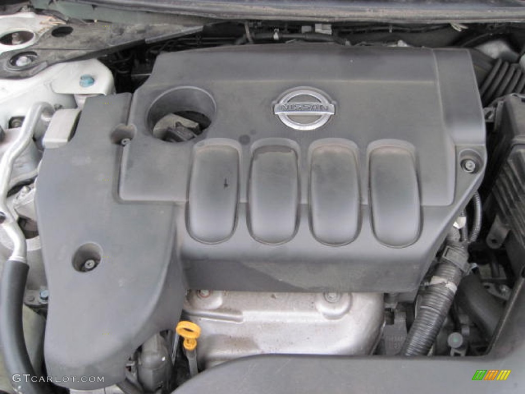 2008 Altima 2.5 SL - Winter Frost Pearl / Blond photo #7