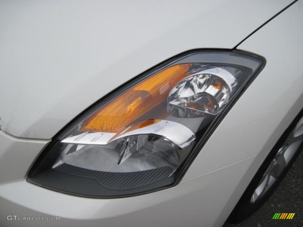 2008 Altima 2.5 SL - Winter Frost Pearl / Blond photo #8