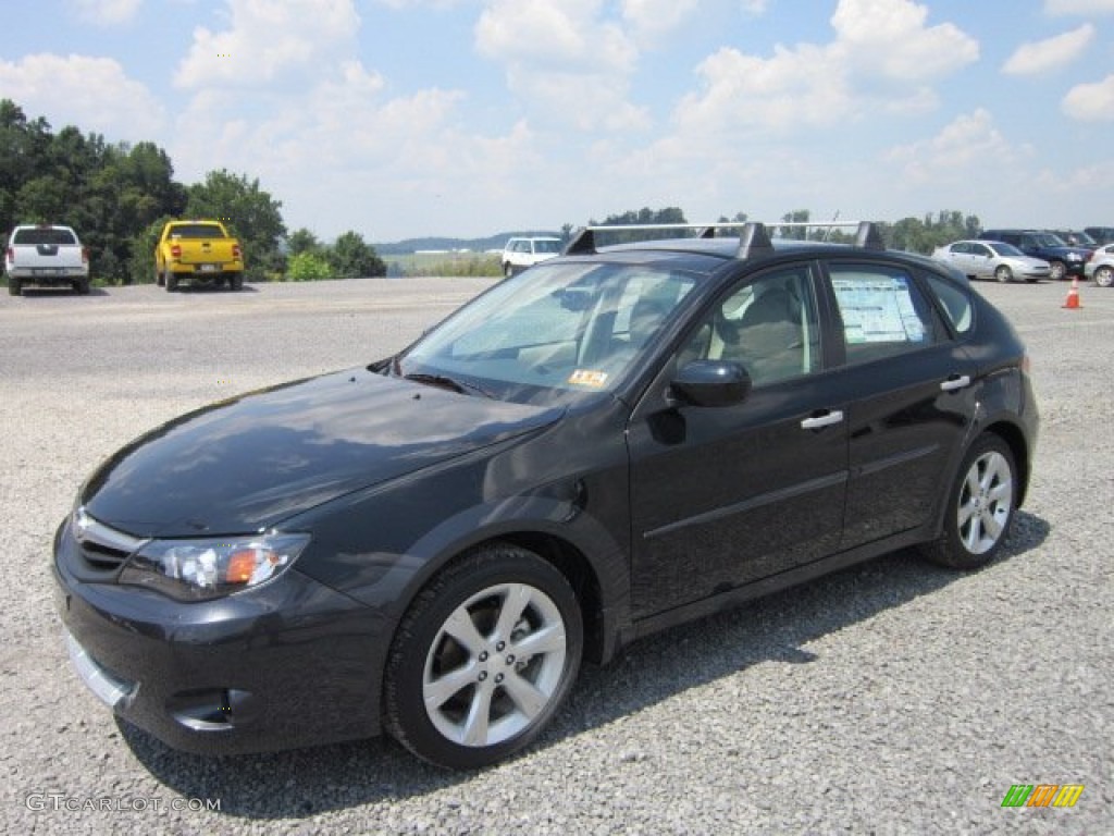 Obsidian Black Pearl 2011 Subaru Impreza Outback Sport Wagon Exterior Photo #51322630