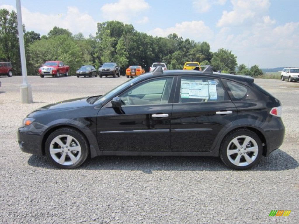 Obsidian Black Pearl 2011 Subaru Impreza Outback Sport Wagon Exterior Photo #51322642