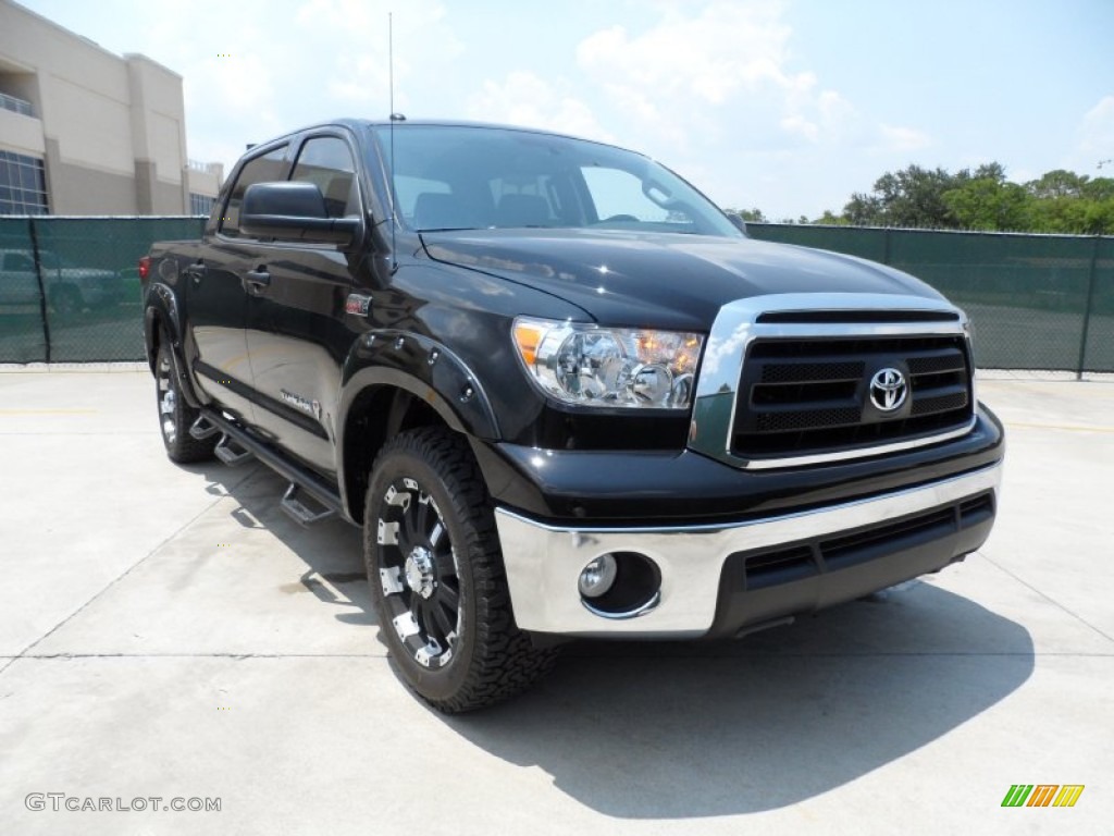 Black 2011 Toyota Tundra T-Force Edition CrewMax 4x4 Exterior Photo #51322660