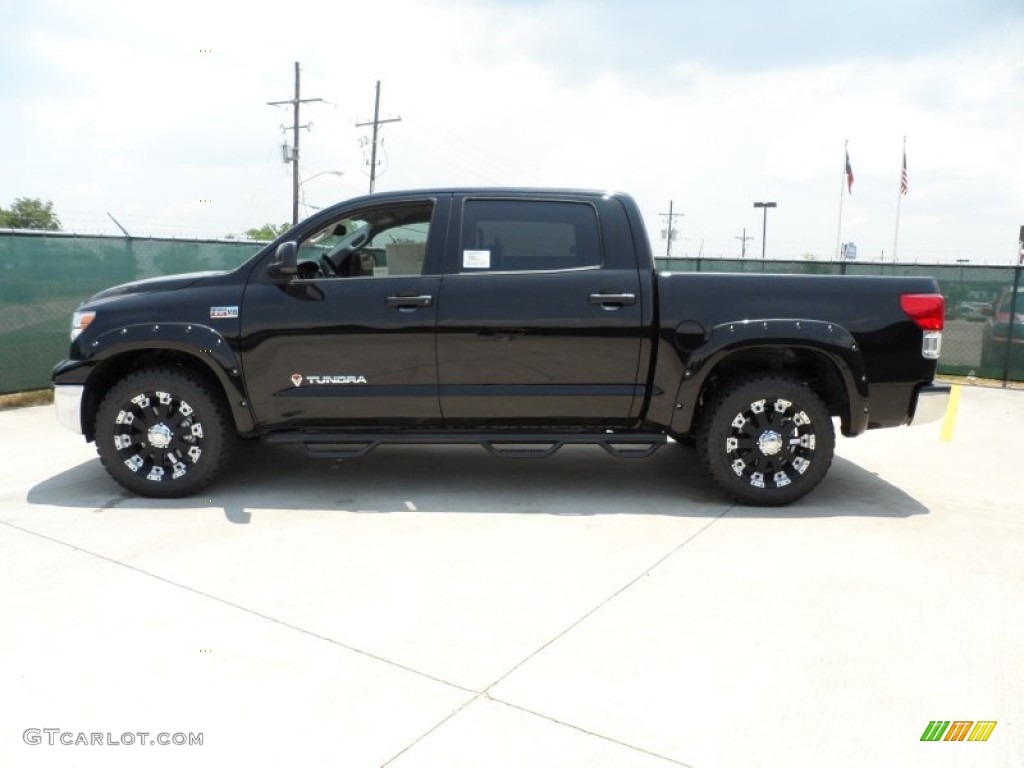 2011 Tundra T-Force Edition CrewMax 4x4 - Black / Graphite Gray photo #6