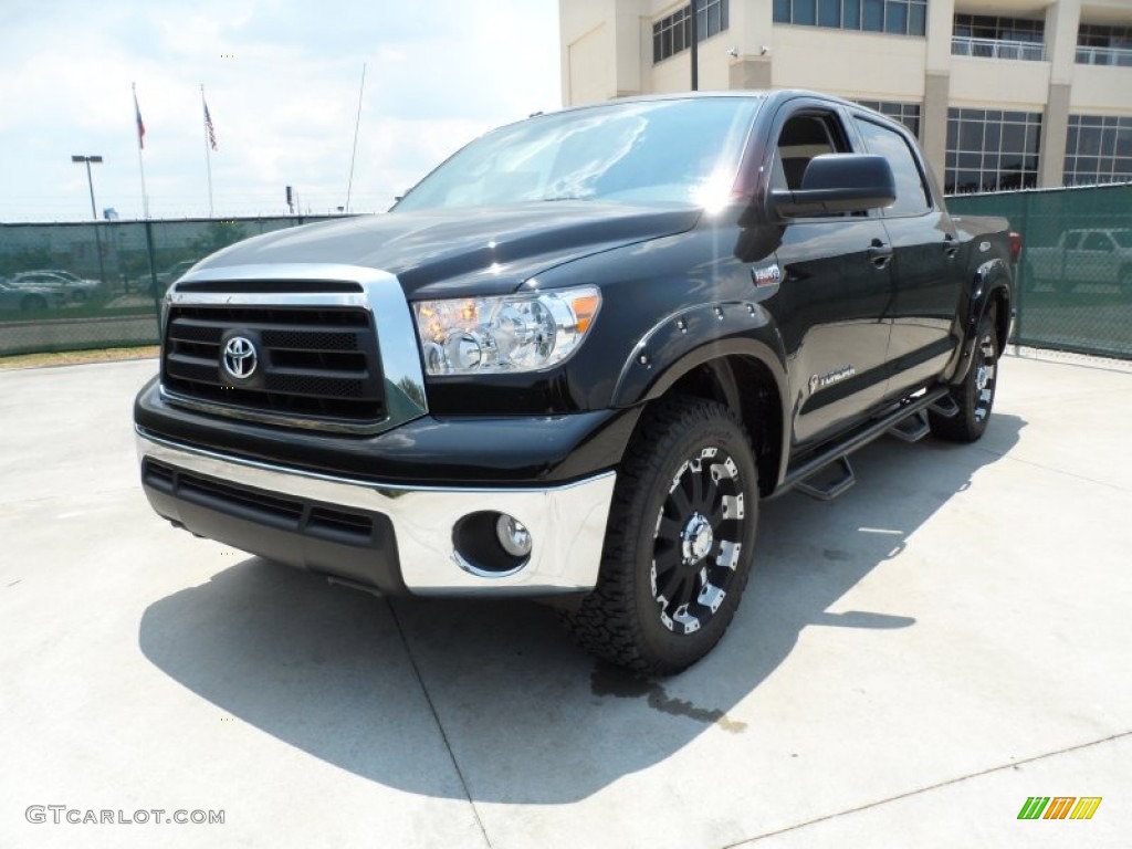 Black 2011 Toyota Tundra T-Force Edition CrewMax 4x4 Exterior Photo #51322744