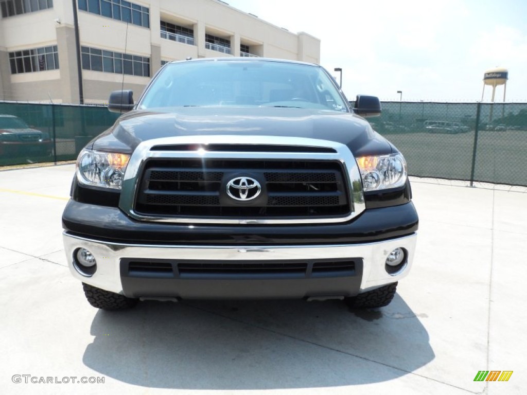 2011 Tundra T-Force Edition CrewMax 4x4 - Black / Graphite Gray photo #8