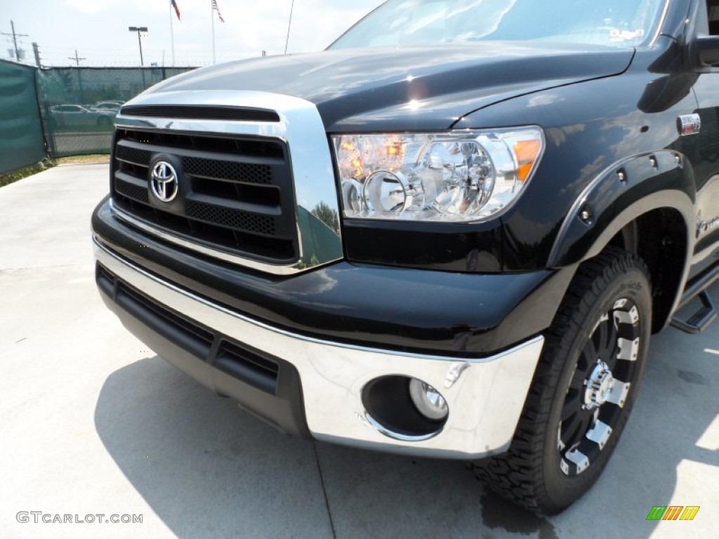 2011 Tundra T-Force Edition CrewMax 4x4 - Black / Graphite Gray photo #10