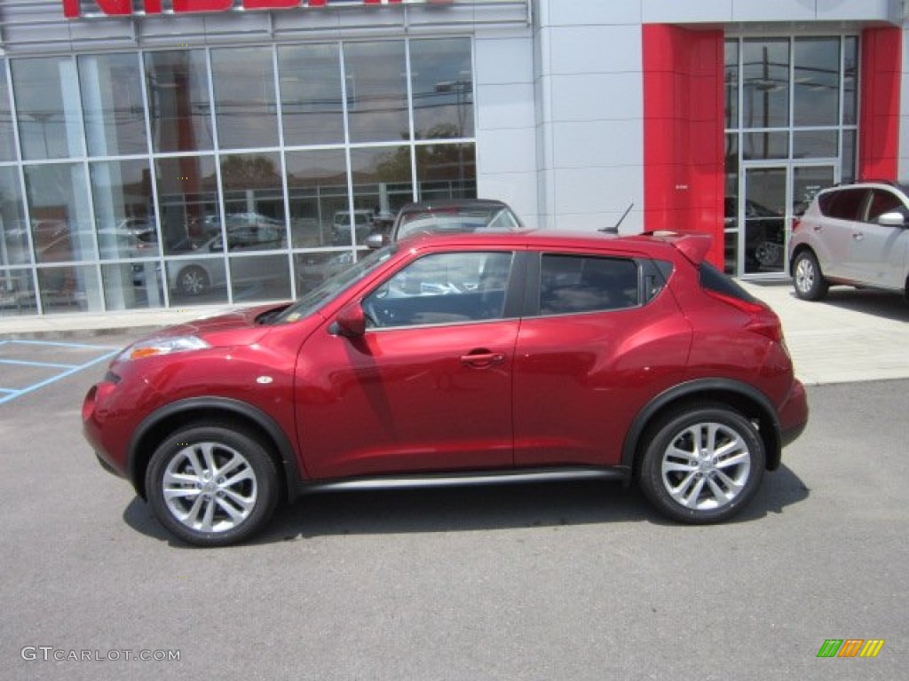 Cayenne Red 2011 Nissan Juke SV AWD Exterior Photo #51322852