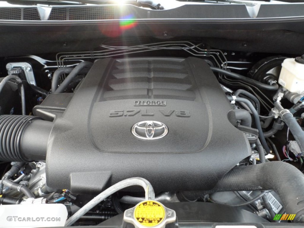 2011 Toyota Tundra T-Force Edition CrewMax 4x4 5.7 Liter i-Force Flex-Fuel DOHC 32-Valve Dual VVT-i V8 Engine Photo #51322948