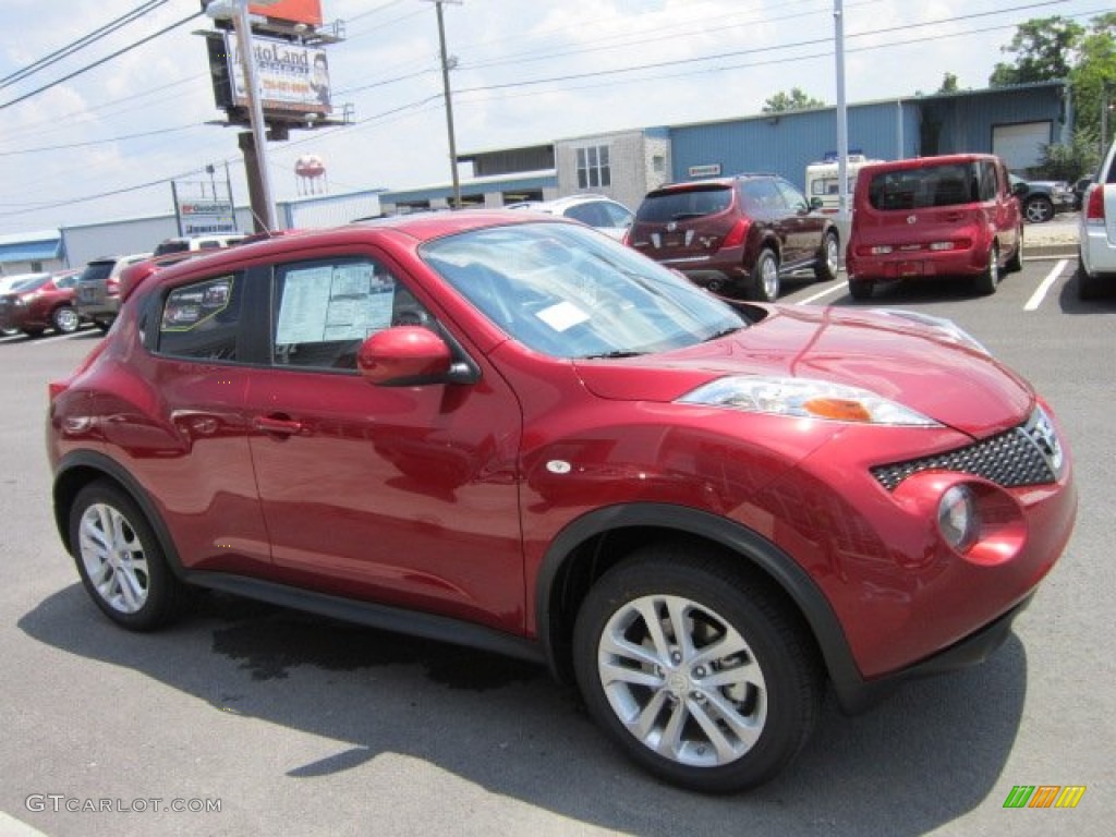 Cayenne Red 2011 Nissan Juke SV AWD Exterior Photo #51322954