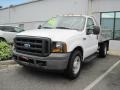 2006 Oxford White Ford F350 Super Duty XL Regular Cab Stake Truck  photo #1