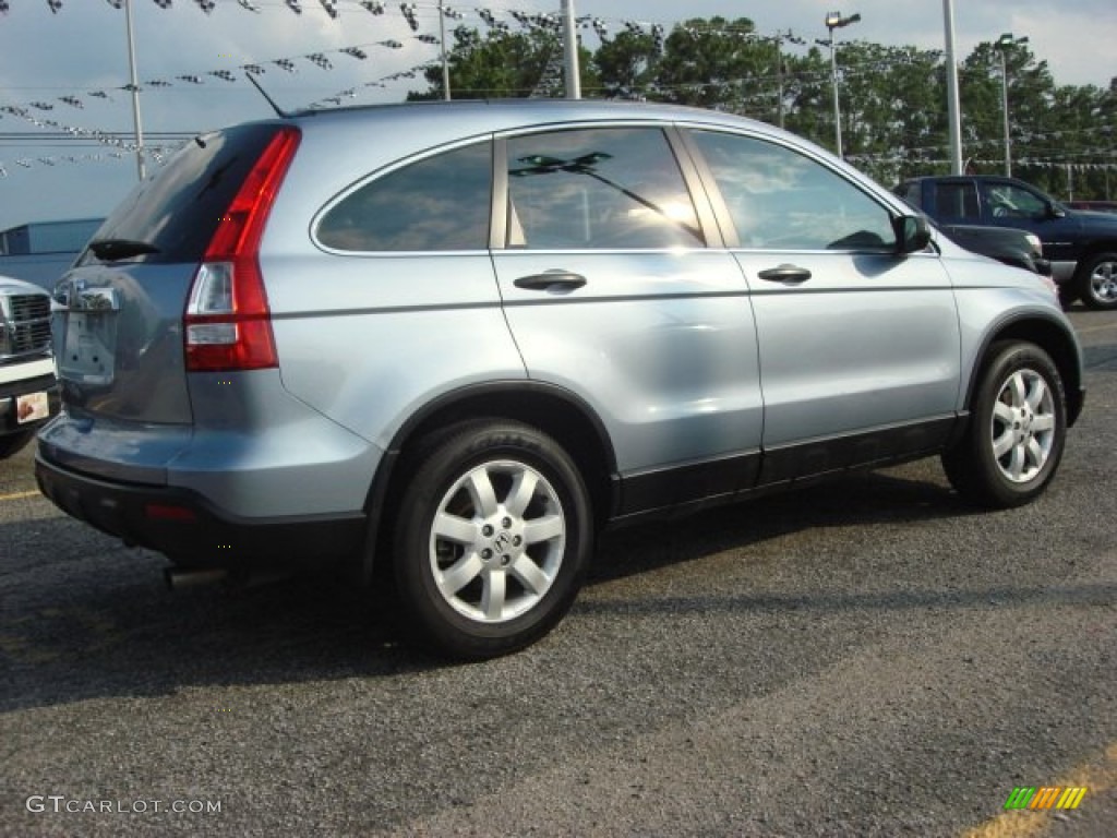 2008 CR-V EX - Glacier Blue Metallic / Gray photo #4