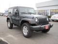 2008 Steel Blue Metallic Jeep Wrangler X 4x4  photo #4