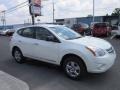 2011 Pearl White Nissan Rogue S AWD  photo #10