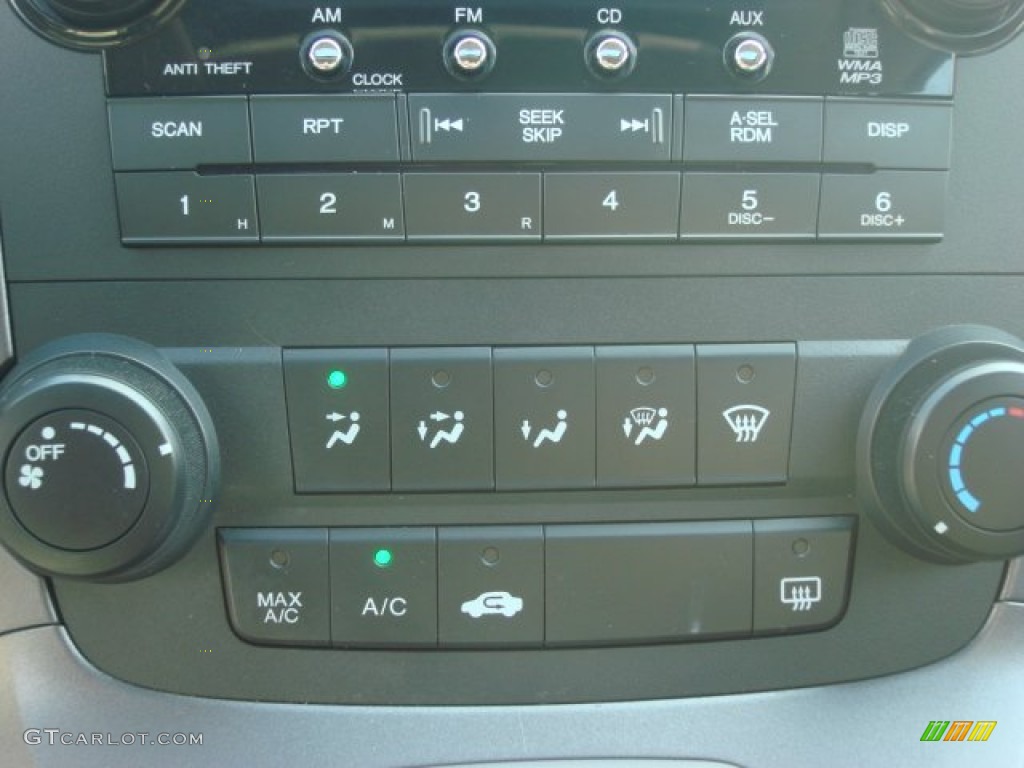 2008 CR-V EX - Glacier Blue Metallic / Gray photo #16