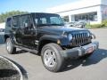Black - Wrangler Unlimited Sahara 4x4 Photo No. 4