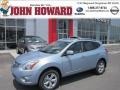 2011 Frosted Steel Metallic Nissan Rogue SV AWD  photo #1