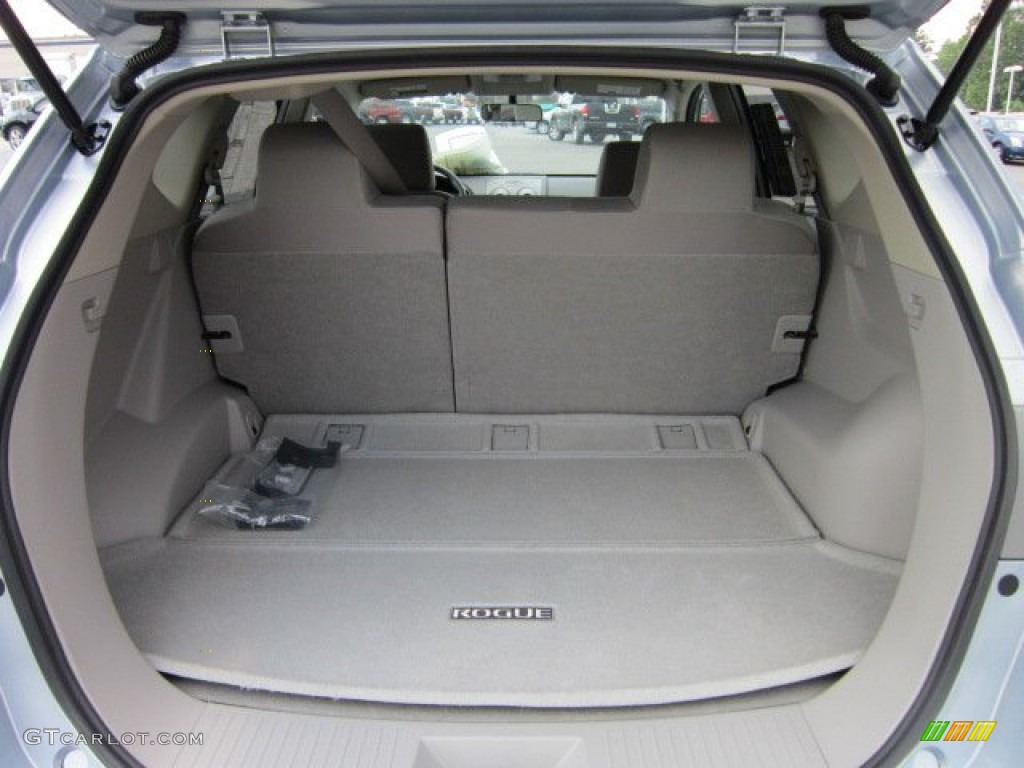 2011 Rogue SV AWD - Frosted Steel Metallic / Gray photo #16
