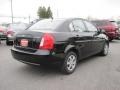 2009 Ebony Black Hyundai Accent GLS 4 Door  photo #3