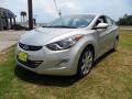 2012 Shimmering Silver Hyundai Elantra Limited  photo #7