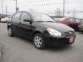 2009 Ebony Black Hyundai Accent GLS 4 Door  photo #4