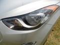 2012 Shimmering Silver Hyundai Elantra Limited  photo #9