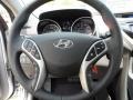 Gray Steering Wheel Photo for 2012 Hyundai Elantra #51324301