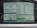 2012 Hyundai Elantra Limited Window Sticker