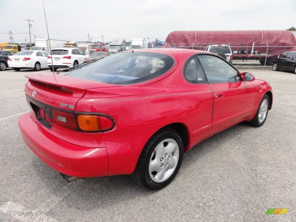 1992 Celica GT-S Coupe - Super Red / Gray photo #8