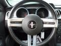 Dark Charcoal 2008 Ford Mustang GT Premium Coupe Steering Wheel