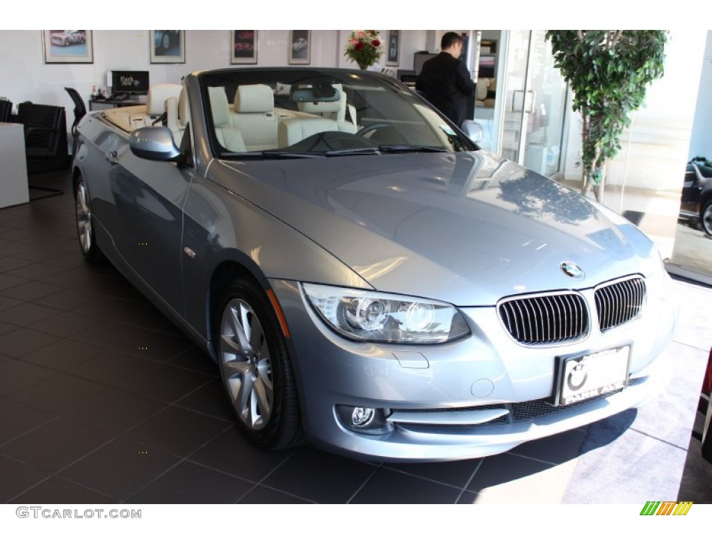 2011 3 Series 328i Convertible - Blue Water Metallic / Cream Beige photo #1