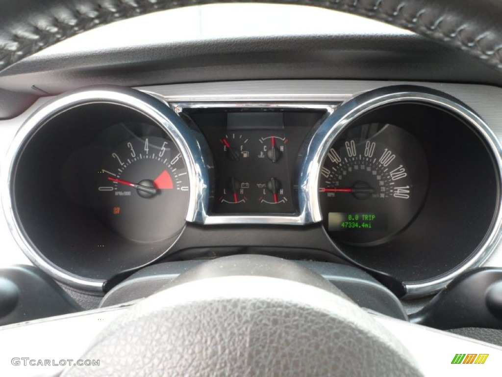 2008 Ford Mustang GT Premium Coupe Gauges Photo #51325684
