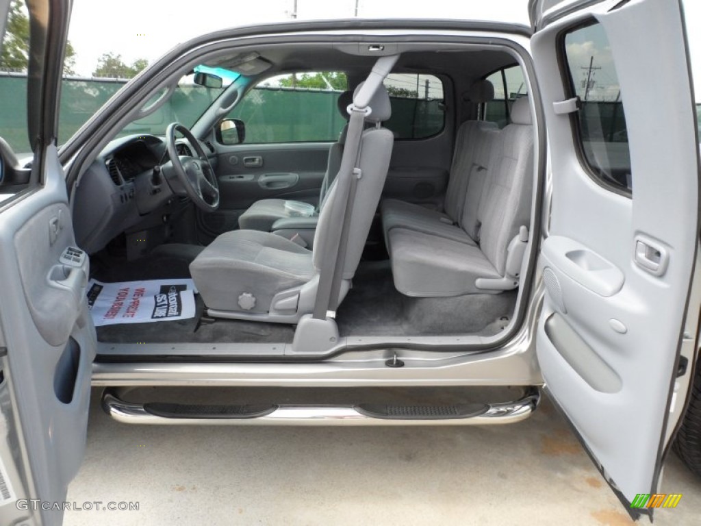 Light Charcoal Interior 2002 Toyota Tundra SR5 Access Cab Photo #51326212