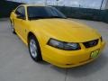 Screaming Yellow - Mustang V6 Coupe Photo No. 1