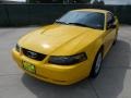 Screaming Yellow - Mustang V6 Coupe Photo No. 7