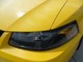 Screaming Yellow - Mustang V6 Coupe Photo No. 10