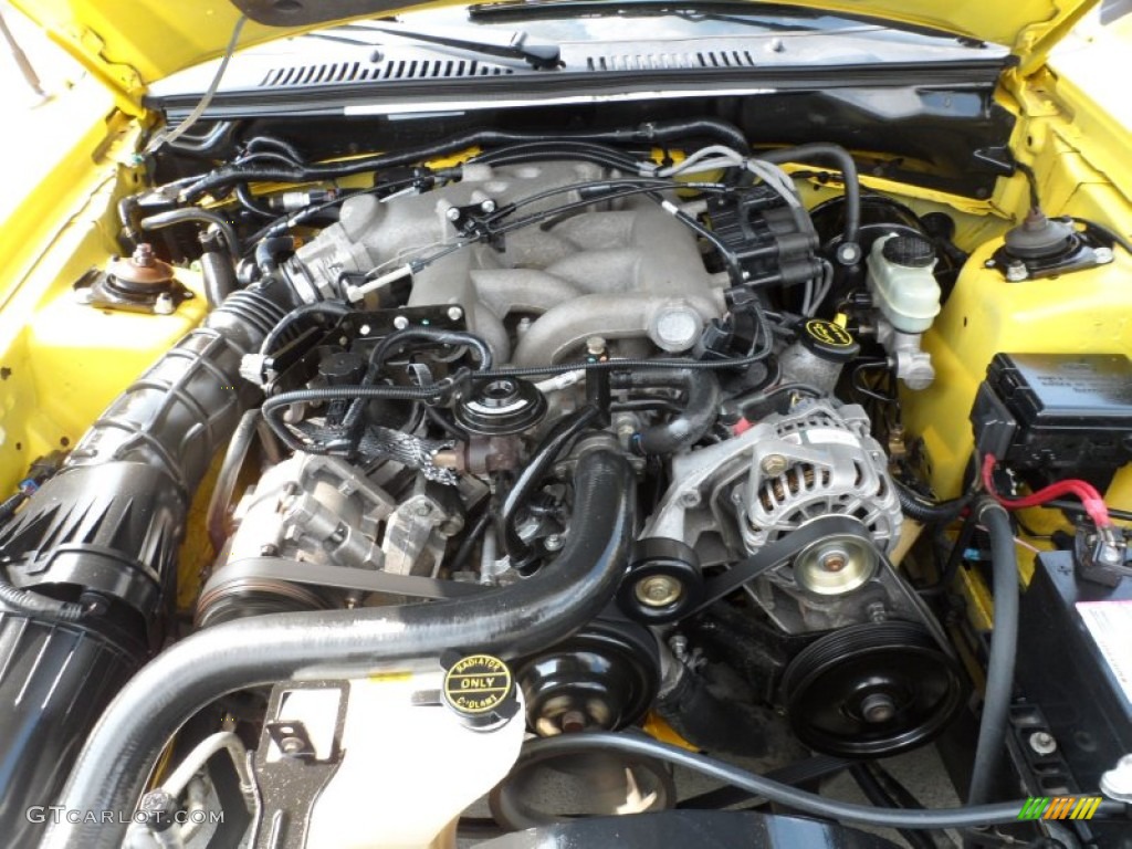 2004 Ford Mustang V6 Coupe 3.8 Liter OHV 12-Valve V6 Engine Photo #51328045