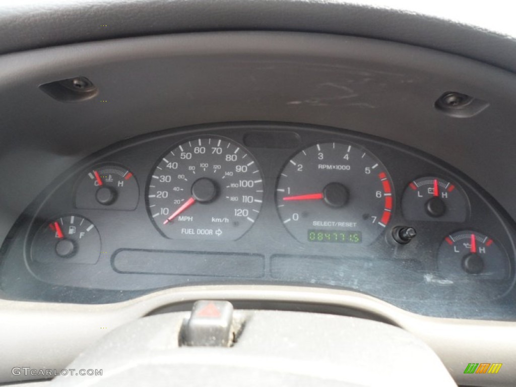 2004 Ford Mustang V6 Coupe Gauges Photo #51328231