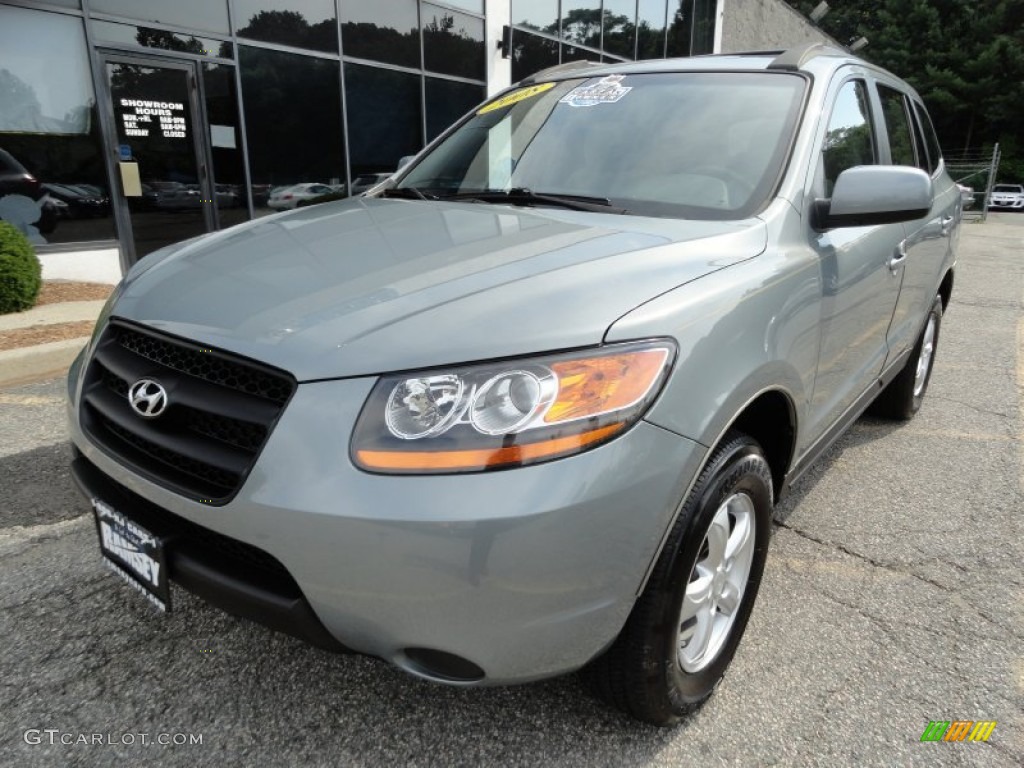 2008 Santa Fe GLS 4WD - Platinum Sage / Gray photo #1