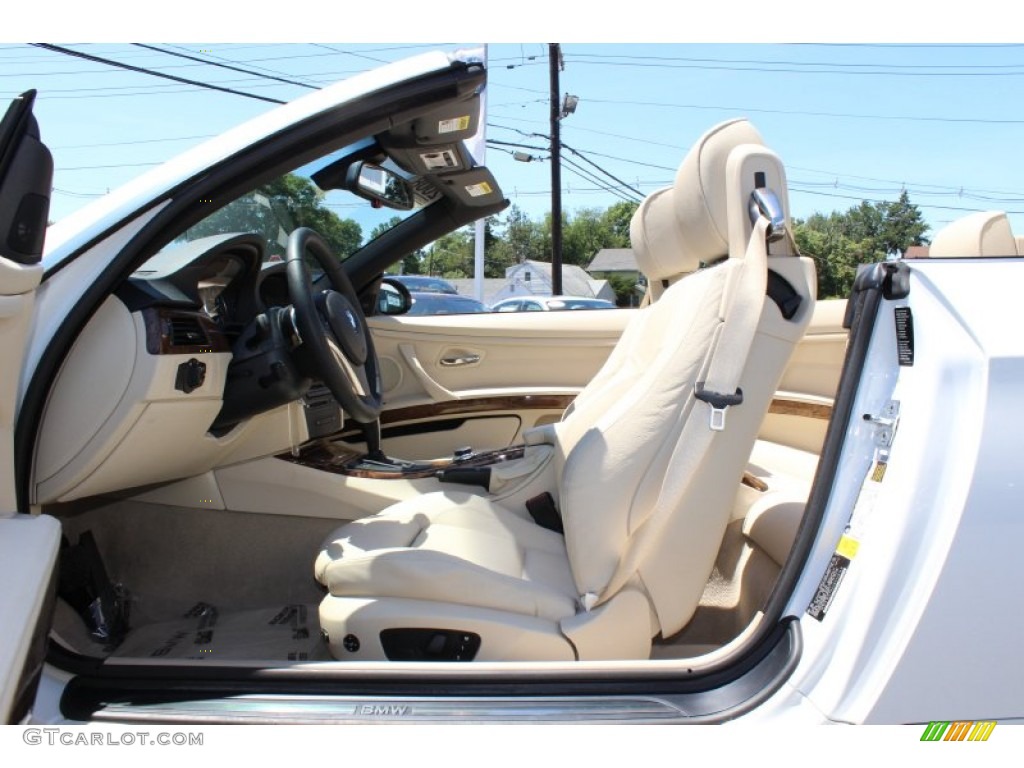 2008 3 Series 335i Convertible - Alpine White / Cream Beige photo #11