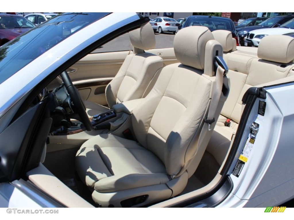 2008 3 Series 335i Convertible - Alpine White / Cream Beige photo #12