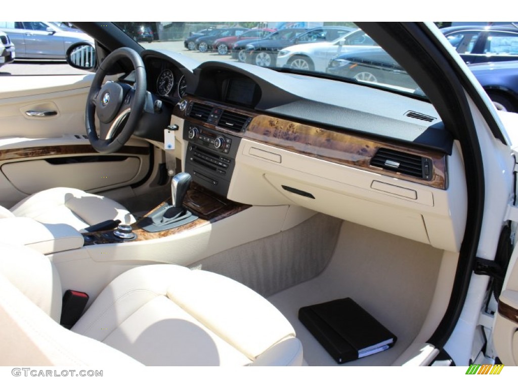 2008 3 Series 335i Convertible - Alpine White / Cream Beige photo #24