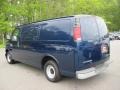Indigo Blue Metallic 2002 Chevrolet Express 1500 Commercial Van Exterior