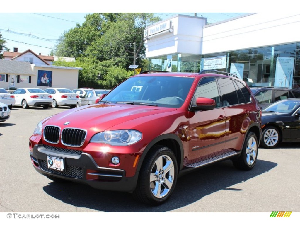 Vermillion Red Metallic BMW X5