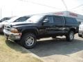 Black 2001 Dodge Dakota SLT Quad Cab 4x4
