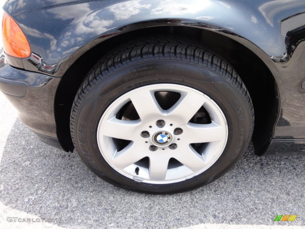 2001 3 Series 325xi Sedan - Jet Black / Beige photo #38