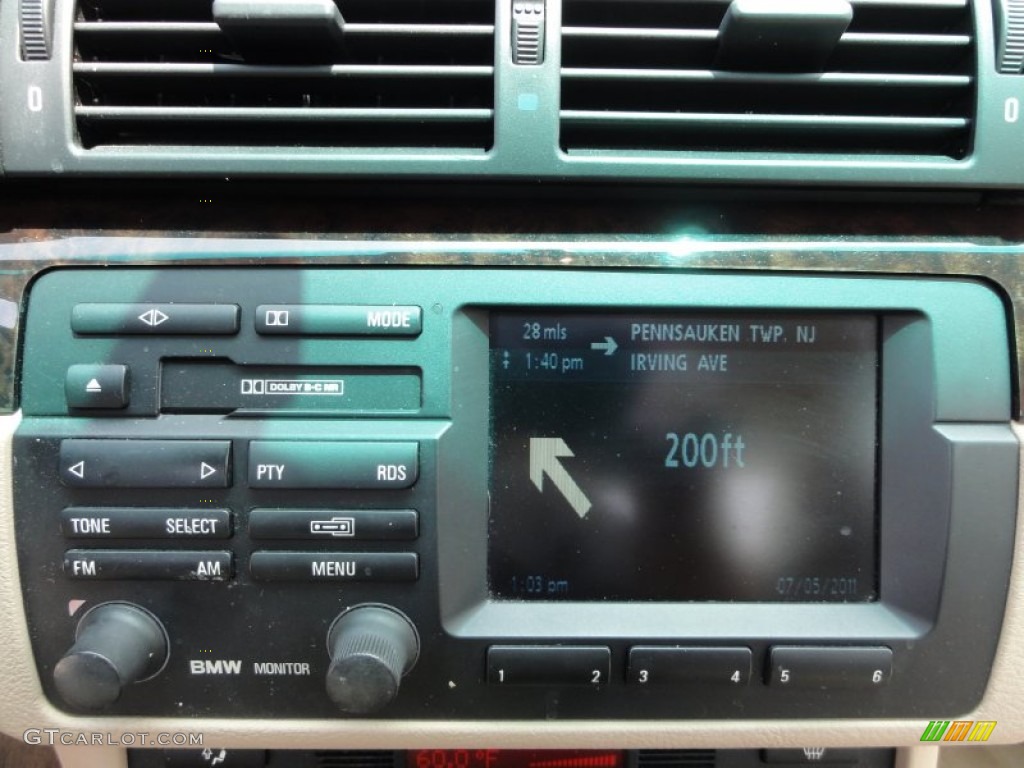2001 3 Series 325xi Sedan - Jet Black / Beige photo #41