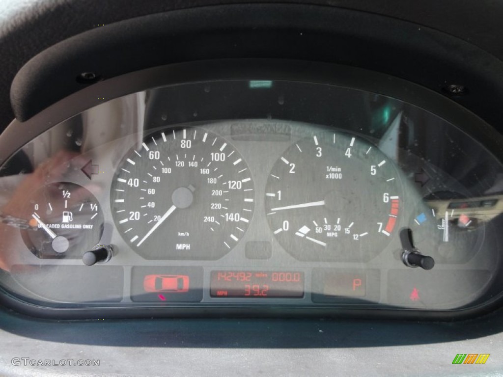 2001 3 Series 325xi Sedan - Jet Black / Beige photo #45