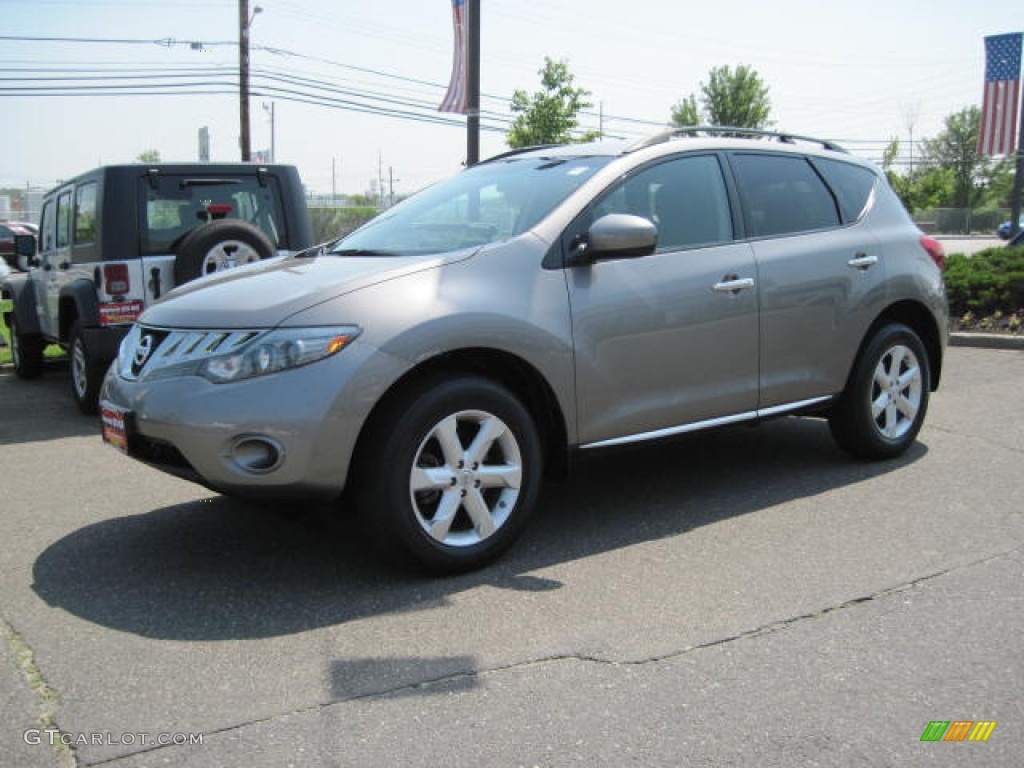 2009 Murano S AWD - Platinum Graphite Metallic / Black photo #1